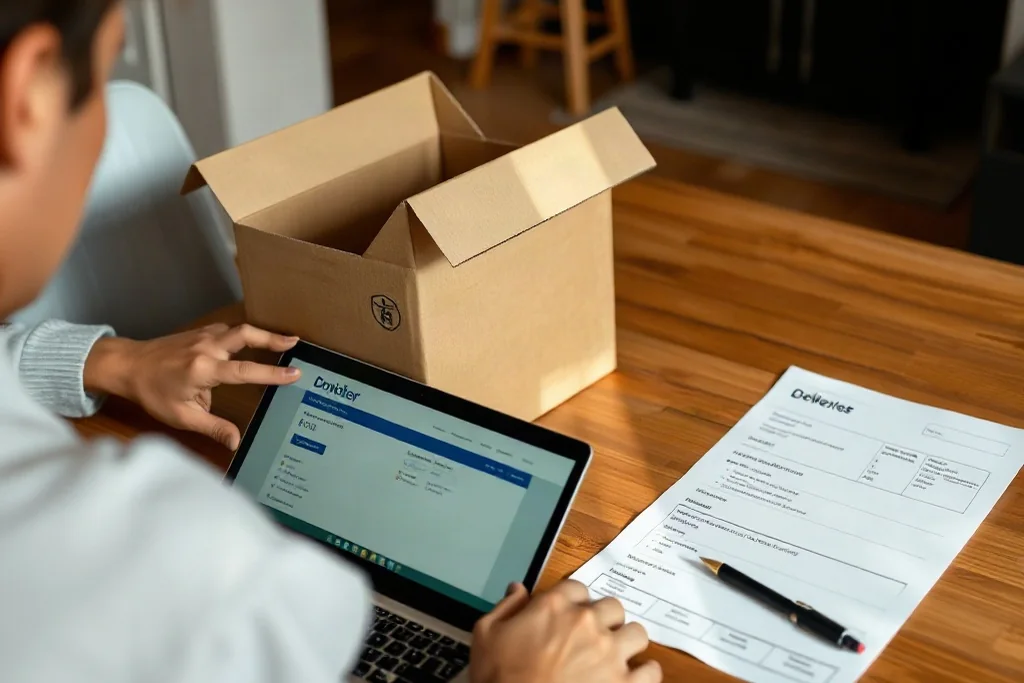Reclamación por retraso en una compra online