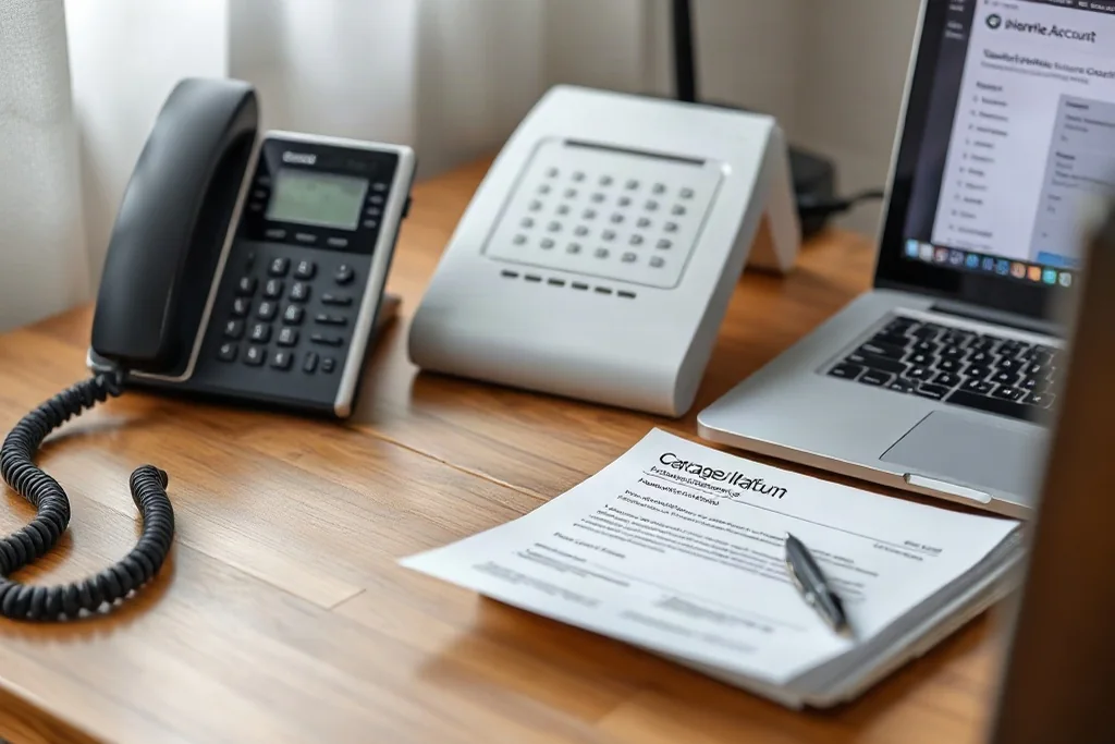 Baja de servicios contratados con una operadora
